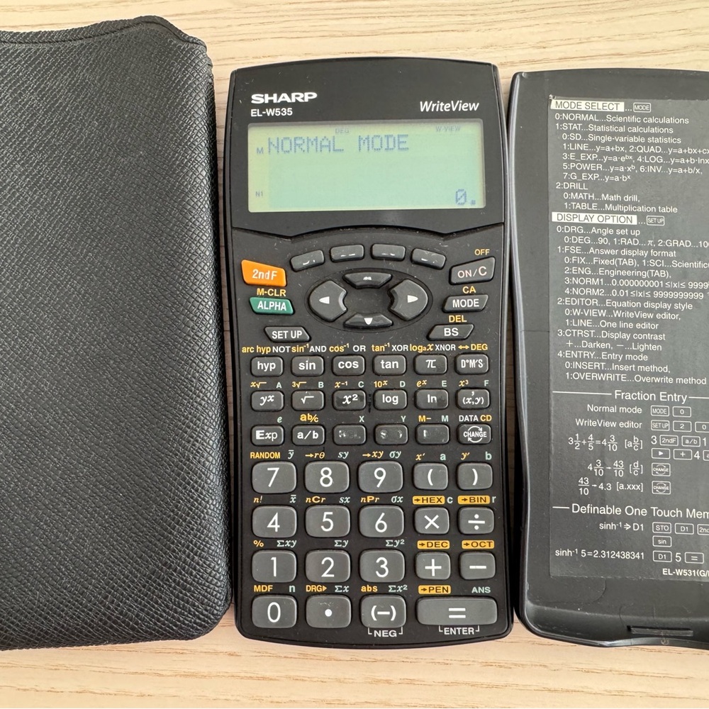 Sharp EL-W535 Scientific Calculator